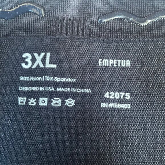 Shapermint Empetua High Waisted Shaping Leggings Shapewear Black Sz 3XL 42075 - Picture 5 of 6